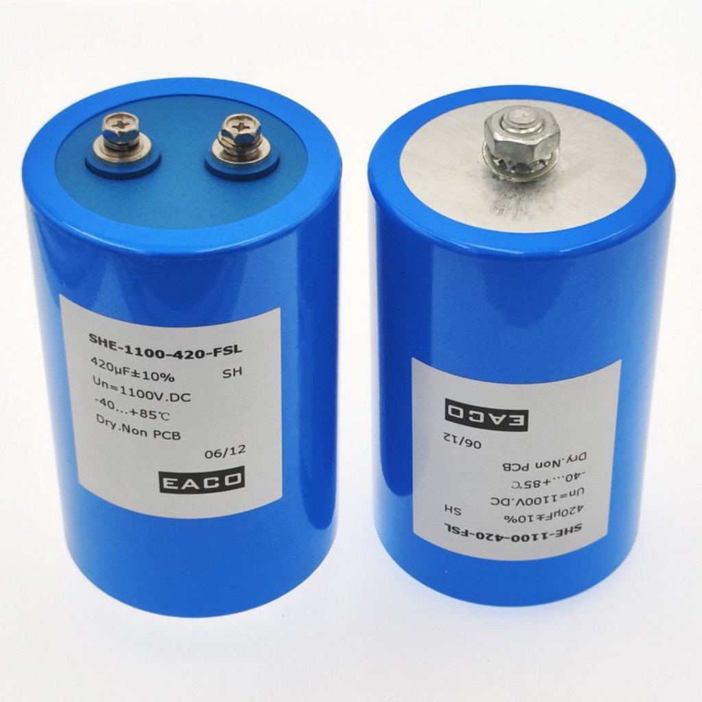 พร้อมส่ง Canada EACO Power Film Capacitor 1100v420uf450uf 800v1500uf