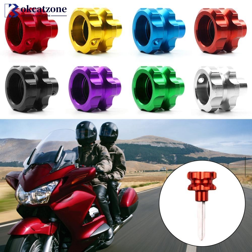 OKCATZONE Universal หัวกุญแจรถจักรยานยนต์สําหรับการปรับเปลี่ยนกุญแจรถจักรยานยนต์ & E-Bike อุปกรณ์เสร