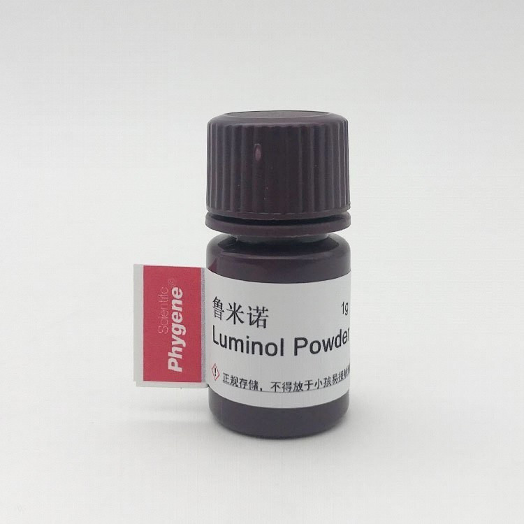 สารตรวจ Luminol (โซลูชันตรวจจับคราบเลือด) - สำหรับการทดลองวิจัยทางวิทยาศาสตร์ | CAS: 521-31-3