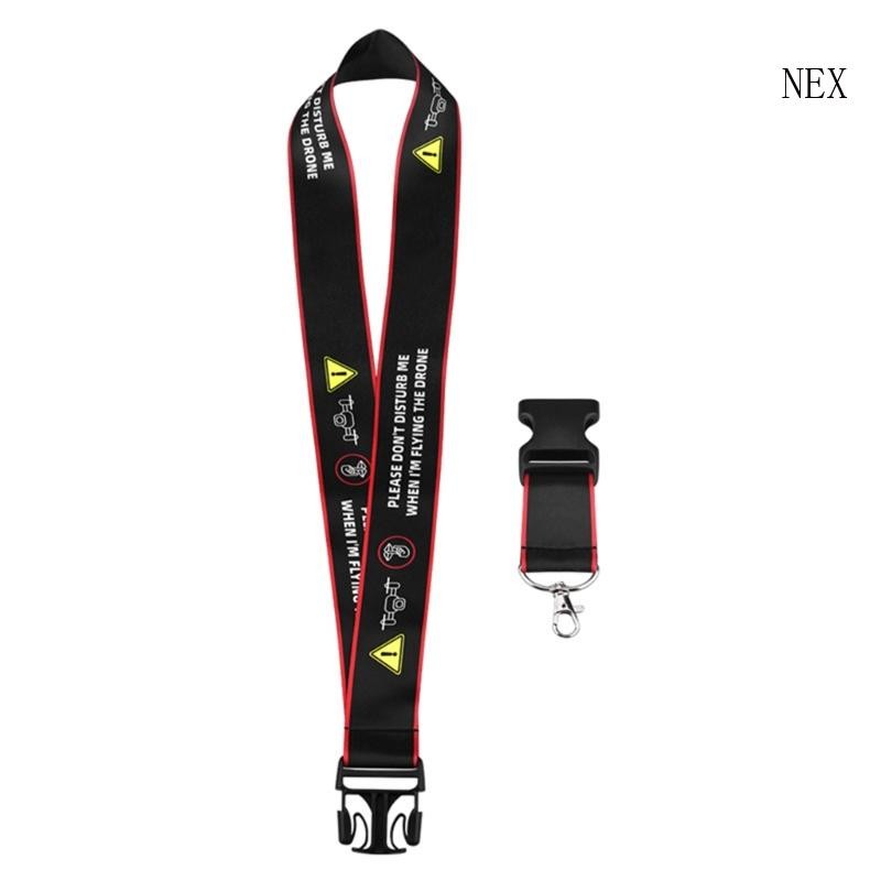 NEX สายคล้องคอสําหรับ Avata 2 UAV รีโมทคอนโทรลเที่ยวบินรีโมทคอนโทรลเชือกแขวนคุณสมบัติความปลอดภัยสโลแ