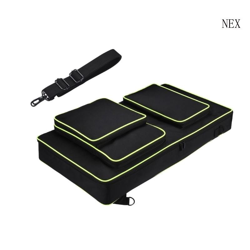 NEX DJ Controller กระเป๋าเก็บของกันรอยขีดข่วนพร้อมสายสะพายไหล่ความจุขนาดใหญ่สําหรับ DDJ-FLX10 DDJ-10