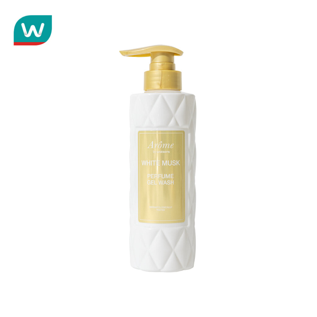 Arome by Watsons อะโรมิ บาย วัตสัน ไวท์ มัสก์ เพอร์ฟูม เจล วอช 400 มล.