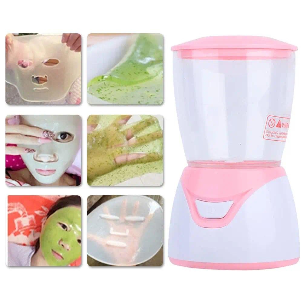 เครื่องมาส์กหน้ามินิอัตโนมัติ DIY Mask Maker ผักธรรมชาติคอลลาเจนผลไม้ Face Mask Machine Beauty Facia
