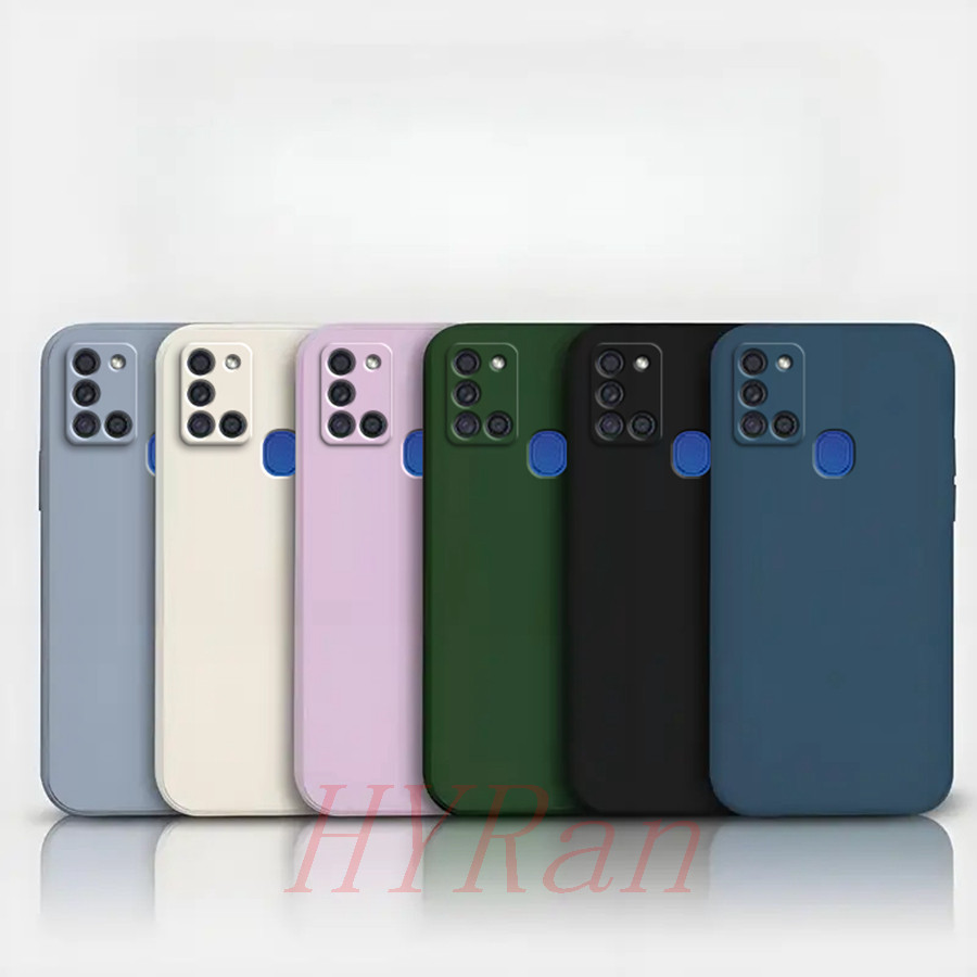 เคสโทรศัพท์ซิลิโคนสีทึบ Samsung A21S YT