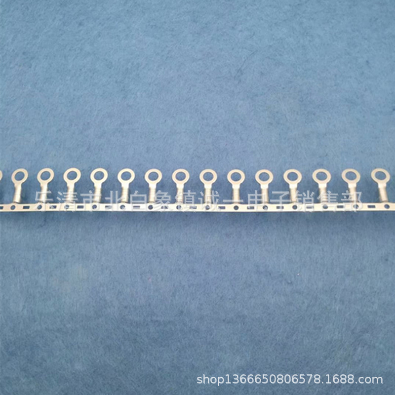 4.2接地片横带 0.3A厚 圆形O形接线片 接线压线端子 7000只/盘