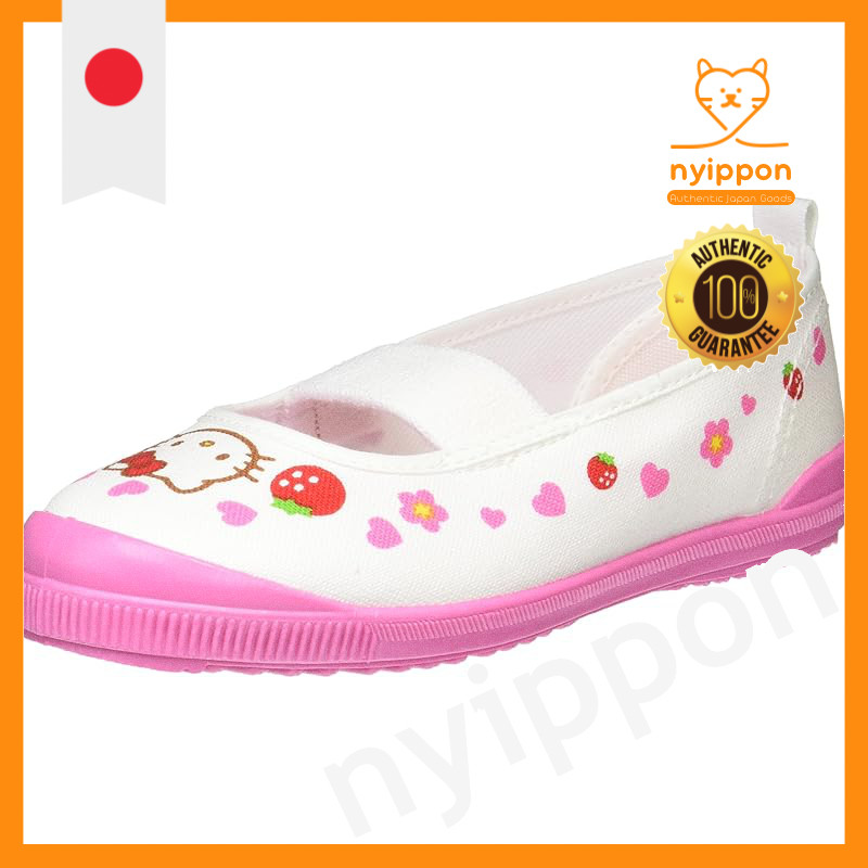 Asahi Shoes Character Slippers Hello Kitty S02 Girls Pink Size S, M, L, O, XO