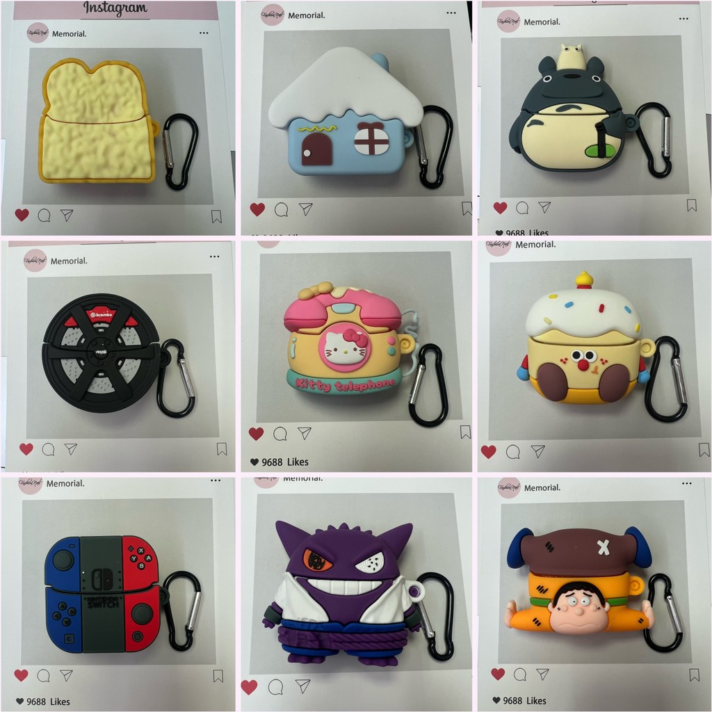 สําหรับ Lenovo LP2 Pro เคส Case เคสหูฟังบุคลิกภาพน่ารักรูปแบบดอกพีช 4 สี