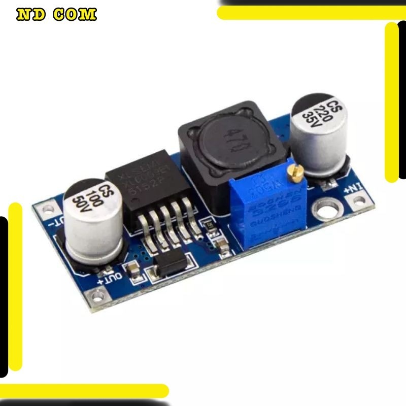 สุดคุ้ม! บอร์ดปรับแรงดันไฟขึ้น XL6009 DC-DC Step-Up Boost Voltage Converter Max 4A (Boost-XL6009) มี