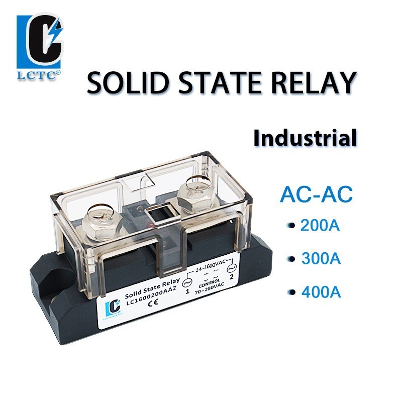 SSR 300A SSR อุตสาหกรรมกำลังสูง400A AC เป็น AC Heavy Duty Solid State Relay