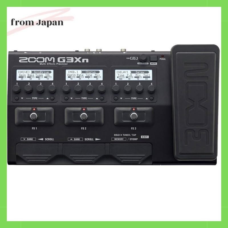 Zoom G3 XN | 多機能プロセッサー、ギター用エクスプレッションペダル付き