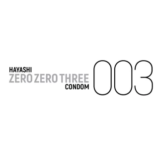 Hayashi 003 ถุงยาง อนามัย ฮายาชิ แบบบางพิเศษ ขนาด 52 มม. บาง 0.03 มม. กล่องใหญ่ 10ชิ้น