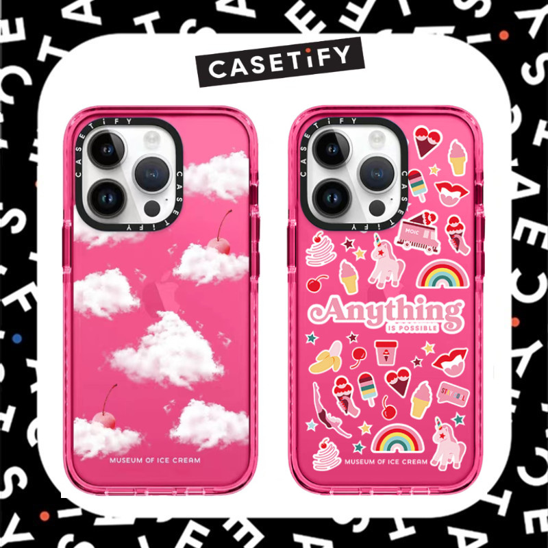 casify ไอศกรีมกันกระแทก เคสโทรศัพท์กันกระแทกสําหรับ iPhone 15 Pro Max / iPhone 14 Pro Max / iPhone 1