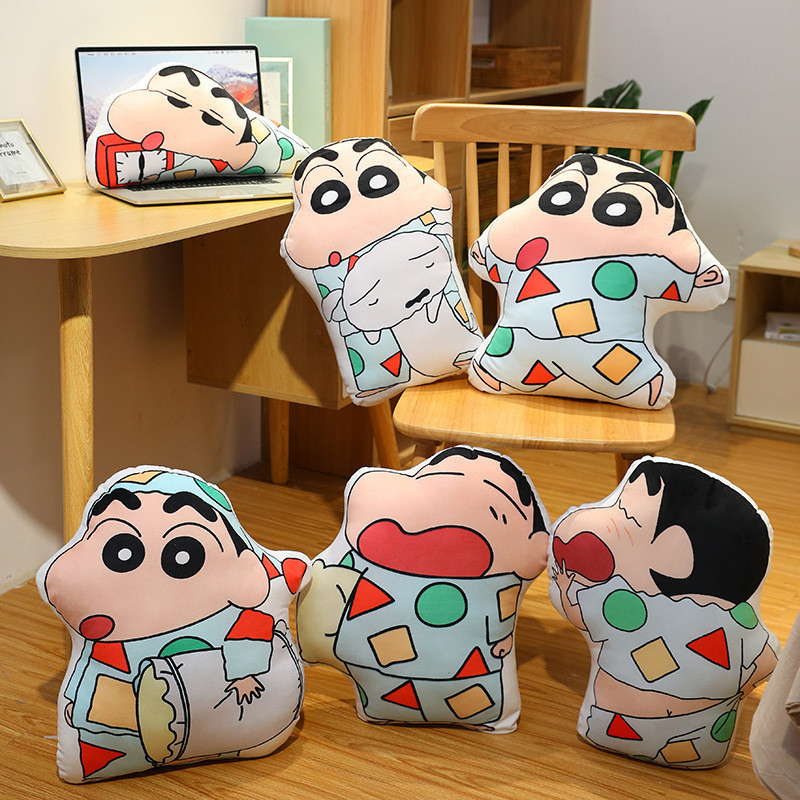 หมอนตุ๊กตา หมอนตุ๊กตา 45 ซม. ตุ๊กตา Crayon Shin-chan ตุ๊กตาหมอน หมอนตุ๊กตานุ่ม รูปการ์ตูนชินจัง ของขวัญวันวาเลนไทน์