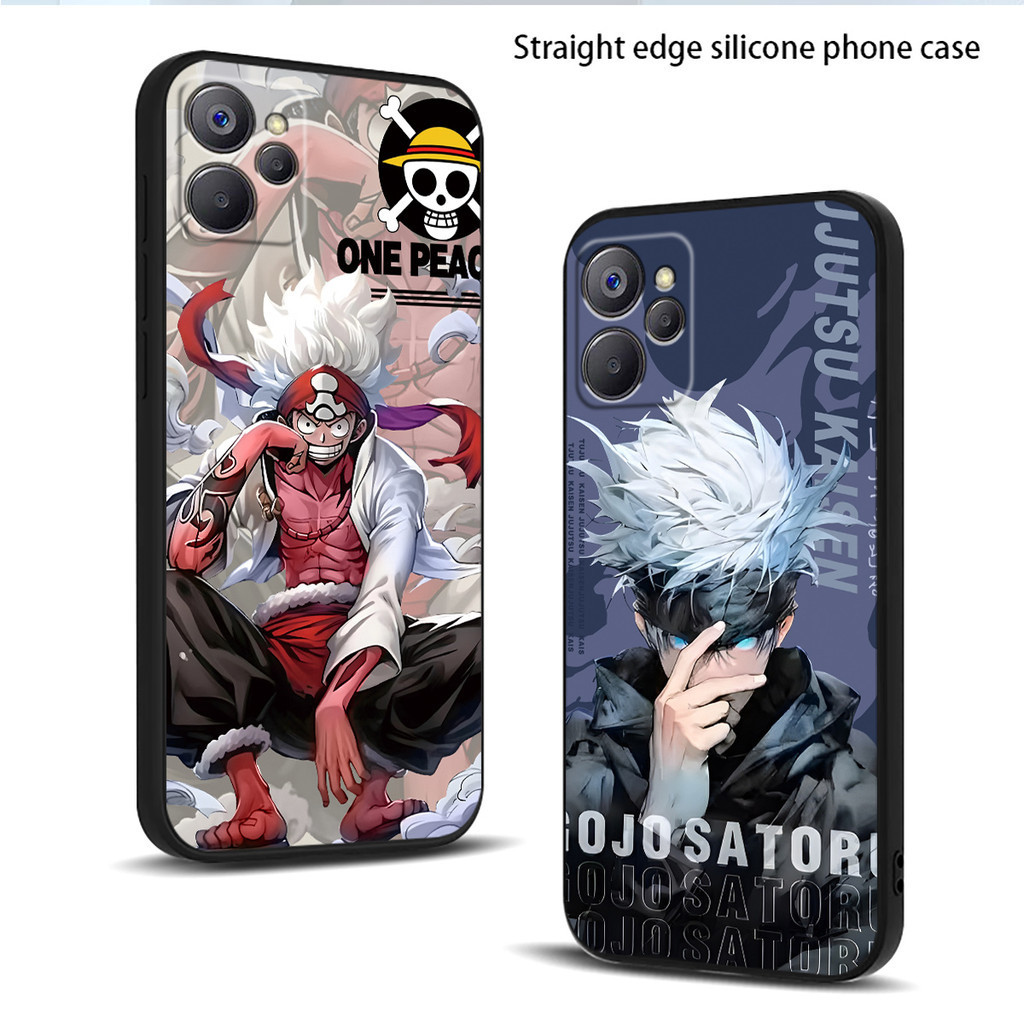 Softcase OPPO realme 9i 5g / realme 10 5g / realme 10t 5g Anticrack Casing คุณภาพสูง TPU cover Full Protection Silicon Black Rubber Case - รูปที่ 2