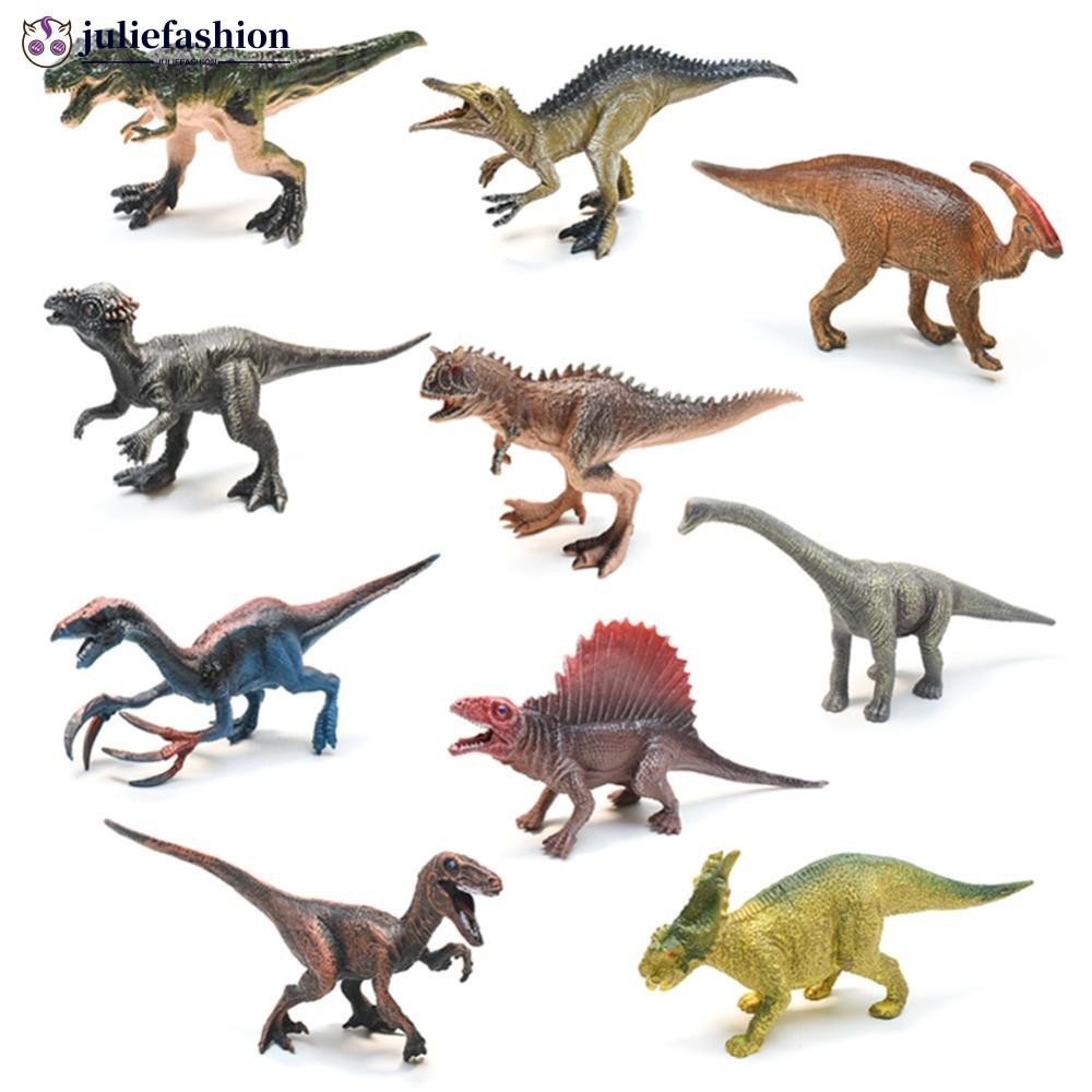 JULIEFASHION 15 ซม.ไดโนเสาร์ของเล่น Jurassic World จําลอง Dino ของเล่นเด็กเด็กไดโนเสาร์ความรู้ความเข้าใจคอลเลกชัน Tyrannosaurus ของขวัญ H3X7