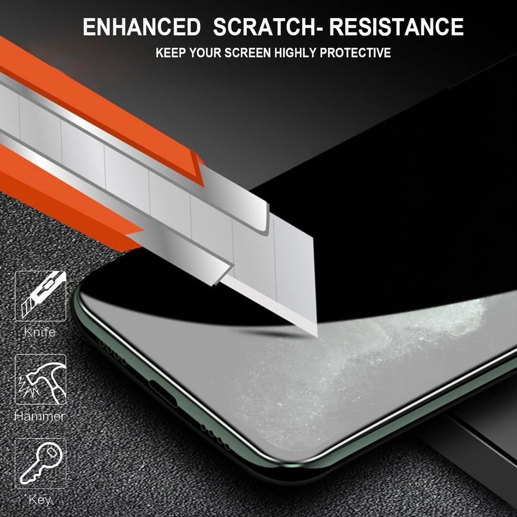 แอนตี้สปาย ฟิล์มกระจก สำหรับ OPPO A60 A79 A18 A38 A58 A17 A57 A74 A95 A5 A11 A15 A93 A52 A77 Reno 11F 8T 3 4 5 6 7 Pro - รูปที่ 4