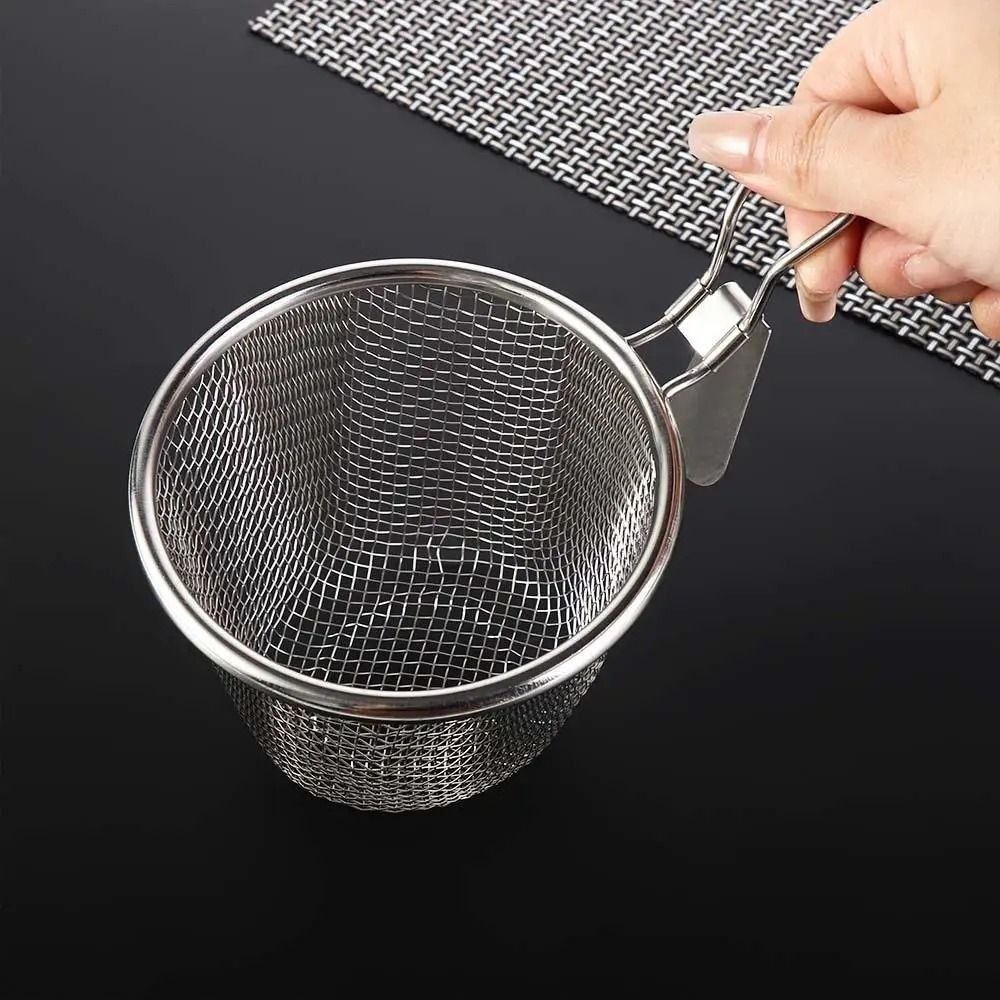 UTENSILS กระชอนชาบู สุกี้ สแตนเลส ก้นลึก หูเกี่ยว 2ขนาด กระชอนตาถี่ ลวก ต้มอาหารในหม้อสะดวก โครงแข็งแรง ราคา ถูกที่สุด ดีลบีเคเค แกลเลอรีภาพที่ 7