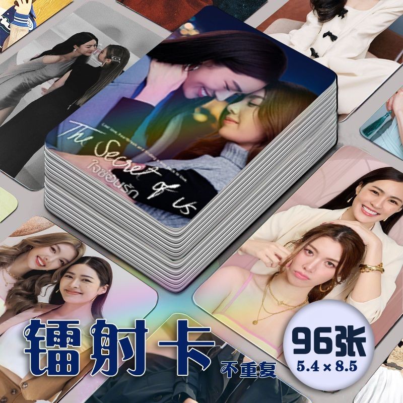 ใจซ่อนรัก   หลิงออม หลิงหลิงคอง ออมกรณ์นภัส The Secret of Us  lingorm Laser Capina 96ชุดเต็มของภาพถ่ายนิตยสารสองคนคอลเลกชันการ์ดพิมพ์ด้วยตนเอง LinglingKwong  OrmKornnaphat  00k orm Fahlada Earn