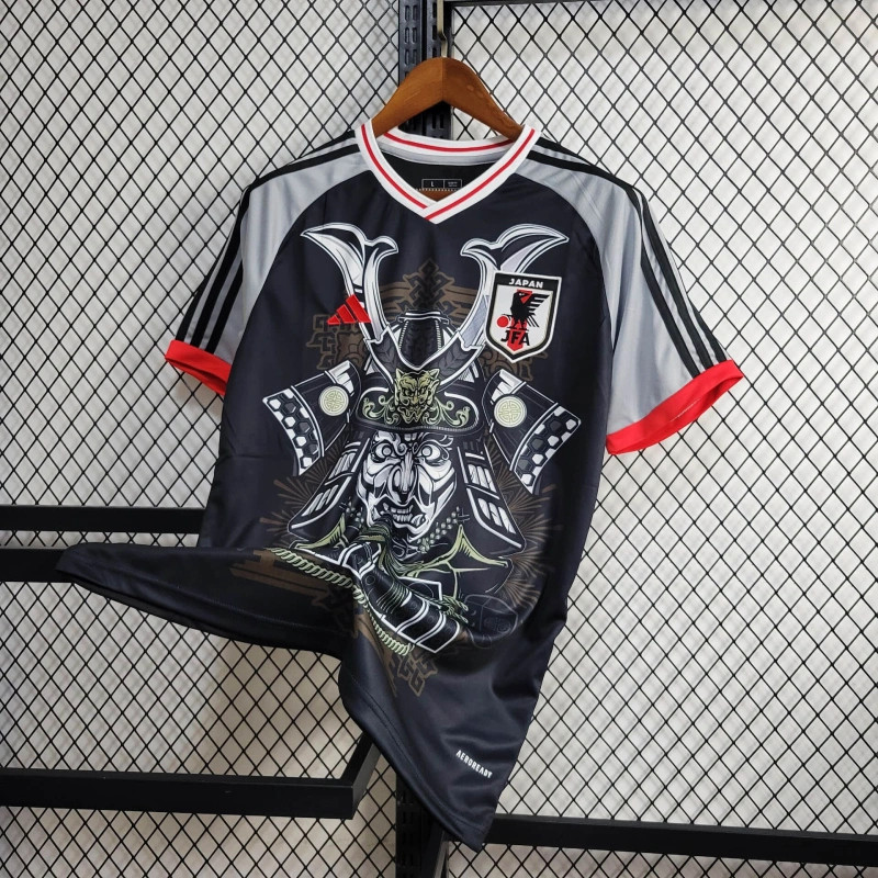 Japan Jersey 2024 Black Football Shirt Fans Issue