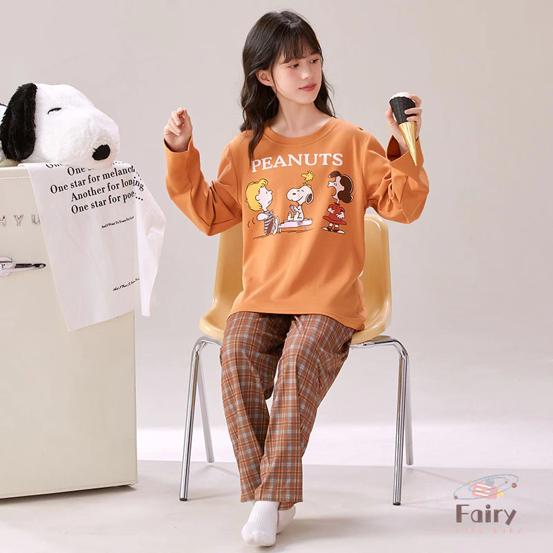 FAIRY_BABYชุดนอนเด็กผู้หญิง 10 ขวบ ชุดนอน sanrio ชุดนอนเด็กโต ผู้หญิง 12 15 ปี ชุดนอน snoopy ชุดนอนแม่ลูก ชุดนอนเด็กแขนยาว ชุดนอนเด็กผ้าคอตตอนนิ่ม ชุดนอนแคร์แบร์ ชุดนอนเด็กเล็ก ชุดนอนคู่แม่ลูก ชุดนอนคอกลม ชุดนอน แคร์แบร์ เด็ก ชุดนอนเด็กหญิง ชุดนอนเด็ก thumbnail 3