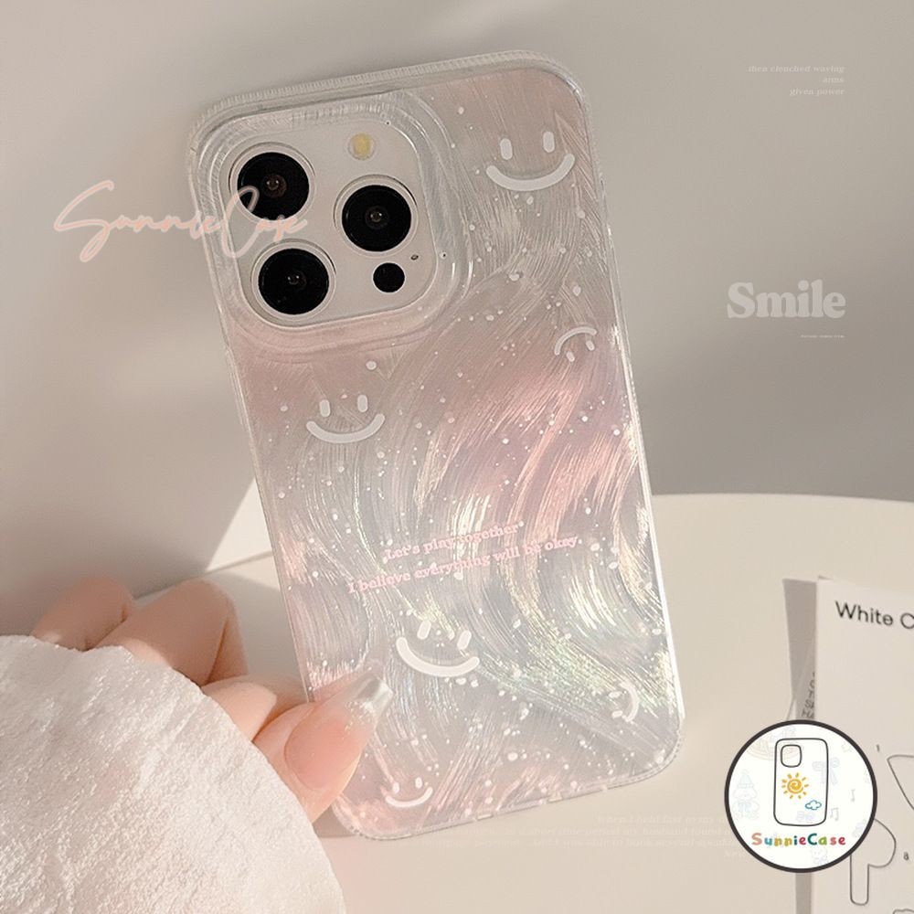 รอยยิ้มน่ารัก แฟชั่นการ์ตูนดูเดิล เคส OPPO A57 A98 A38 A15 A9 A1K A31 A16K A17 A7 A58 A3s A78 Reno 11 6 5 10 8T