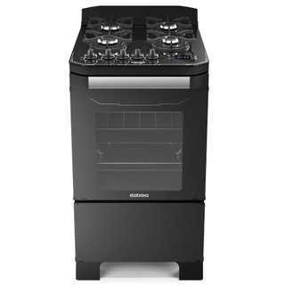 Fogão 4 Bocas Digital Preto Itamaster Itatiaia 127V/220V Bivolt