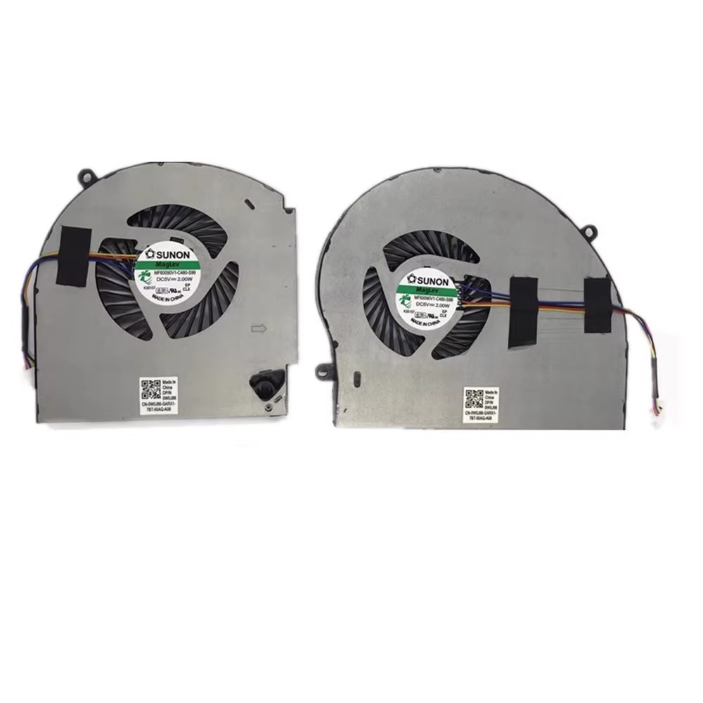 GPU พัดลมระบายความร้อนสําหรับ Dell Alienware 17 R4 R5 p31e p31e002 p31e001 MG75090V1-C060-S9A MG7509