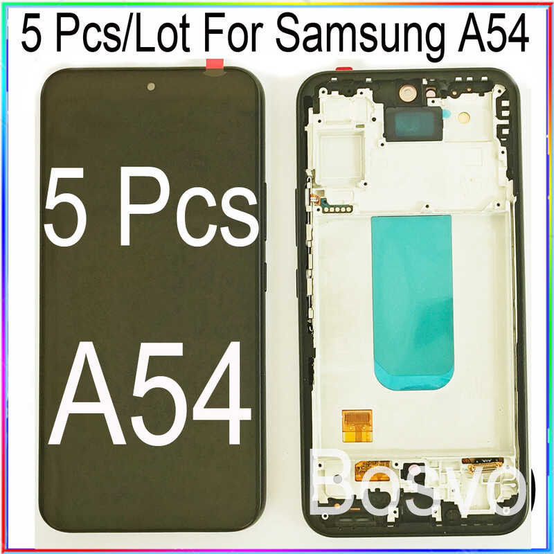 Wholesale 5 Pieces/Lot For Samsung A54 Lcd screen display with touch assembly 5G A546 A546E A546U
