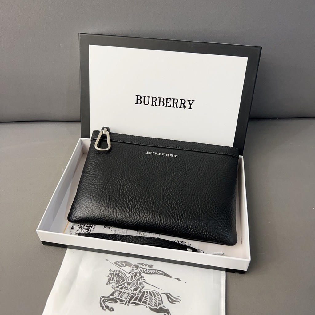 Burberry แฟชั่นกระเป๋าสะพายกีฬากระเป๋า Messenger Wanita กระเป๋าสะพายสตรีผู้หญิงหนัง PU หรูหราช้อปปิ้