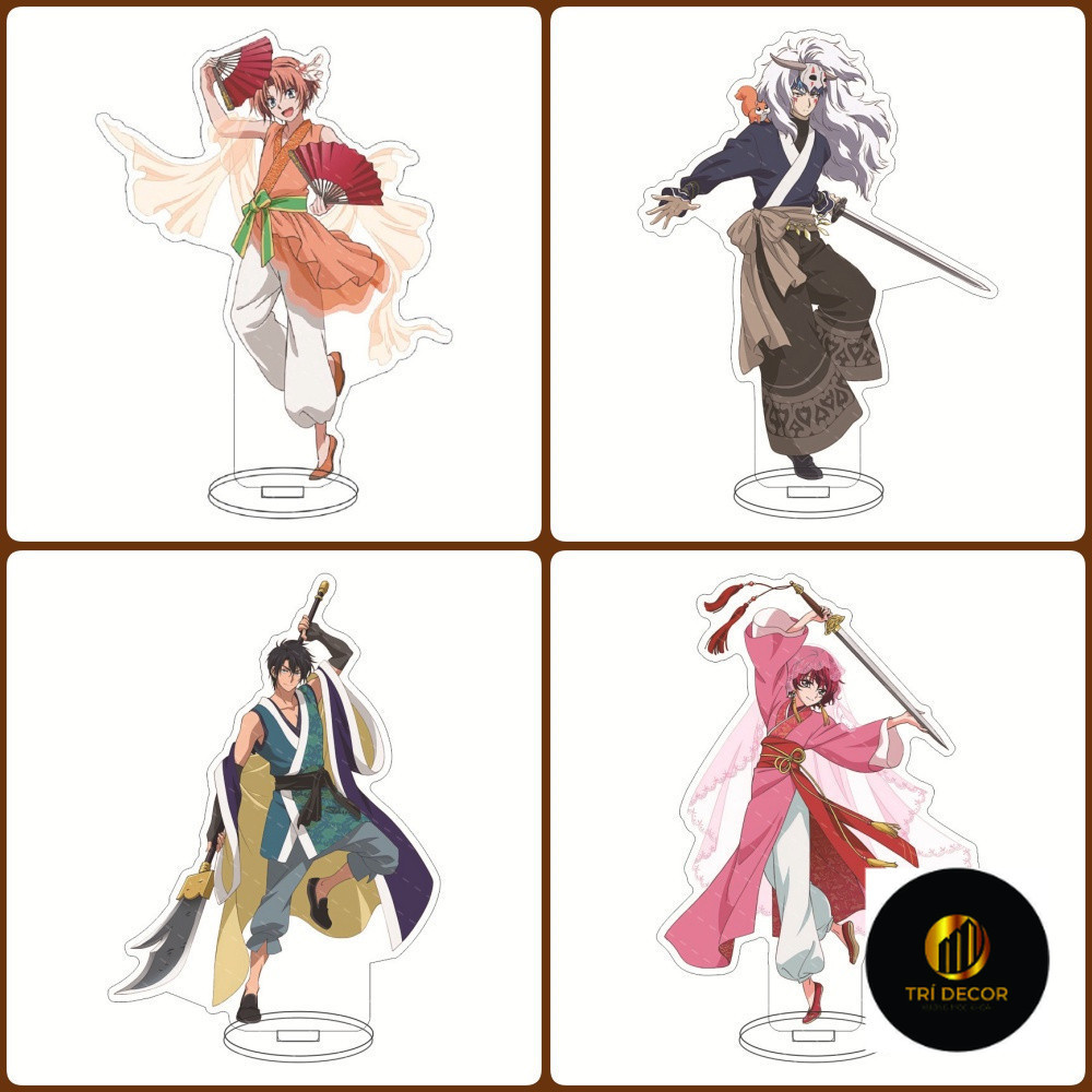 พวงกุญแจ, Standee, Akatsuki no Yona Yona Hak Su-won Lili An อะนิเมะโต๊ะศึกษาตกแต่ง