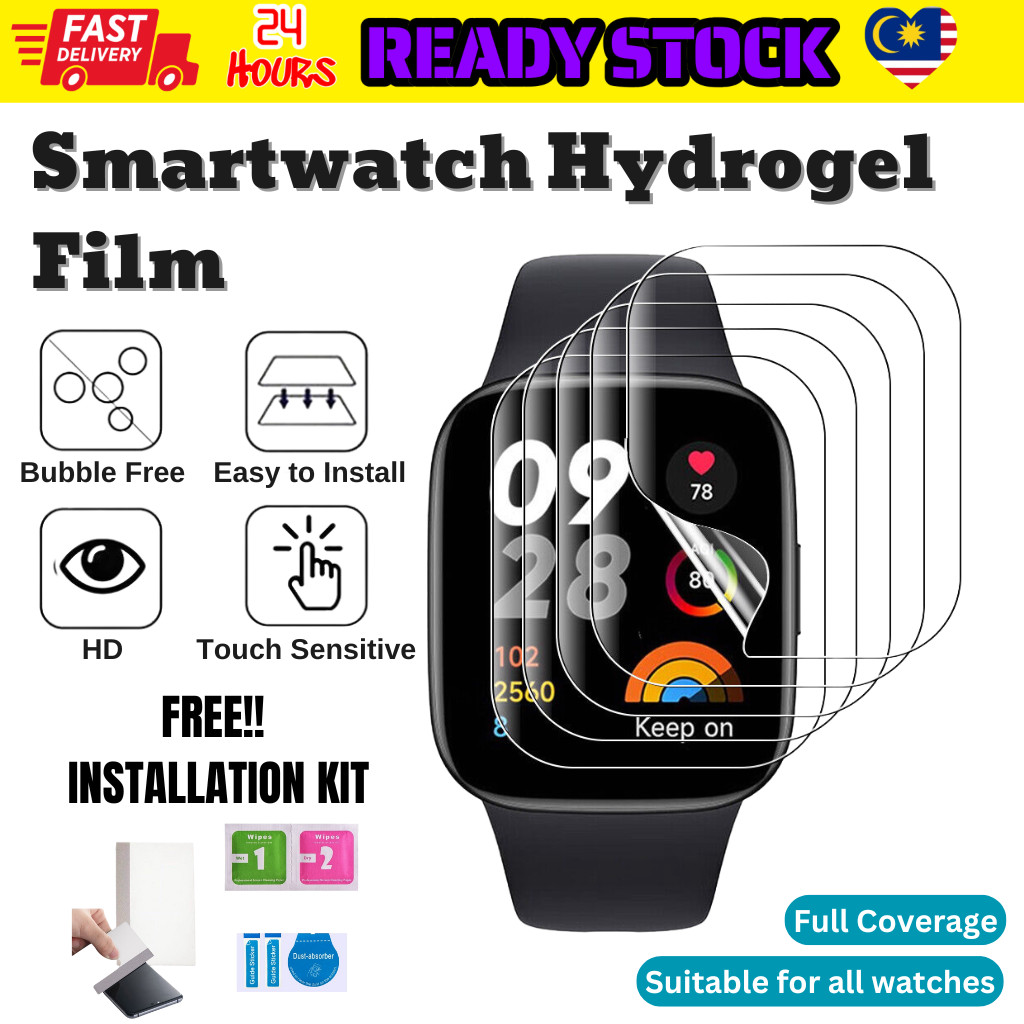 OnePlus Watch 2 Nord Watch 3 watch ฟิล์มไฮโดรเจล ฟิล์มกันรอยหน้าจอ