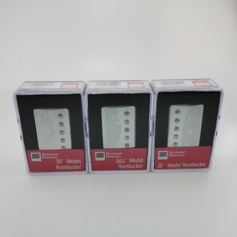Pro รถกระบะกีตาร์ Seymour Duncan SH1n 59 และ SH-4 JB Humbucker Pickup 4C Chrome กีตาร์ไฟฟ้ารถกระบะชิ้นส่วนกีตาร์