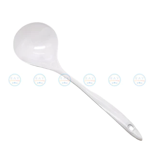 Siam Bestware (3อัน) กระบวย 12 นิ้ว เมลามีน [สีขาว] SP24 ตราเหรียญทอง กระบวยชามั๊ย กระบวยตักน้ำ