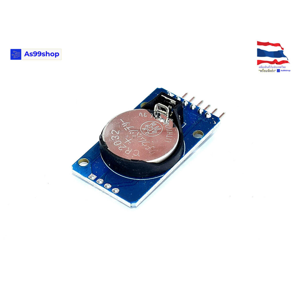 DS3231 Module โมดูลนาฬิกา DS3231M และเซนเซอร์วัดอุณหภูมิ พร้อมถ่าน