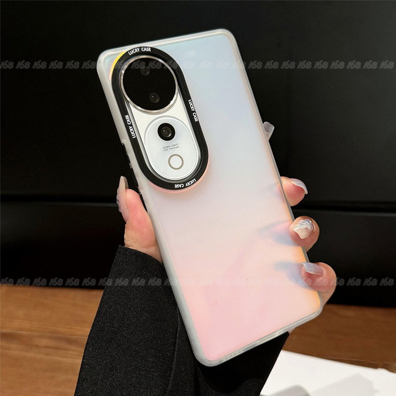 เคส Vivo V40 V30 V29 5G เคส Vivo V40 V30 Pro เคสกันกระแทกเปลี่ยนสีโปร่งแสงด้านแข็งป้องกันการตกเคสโทรศัพท์