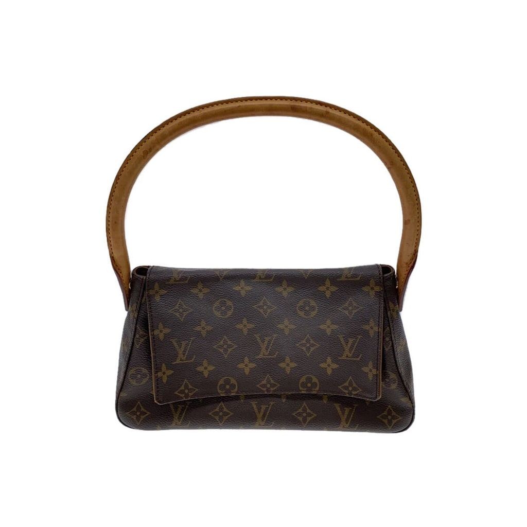 LOUIS VUITTON Handbag Monogram Looping Canvas Brown PVC Direct from Japan Secondhand 2335242083947