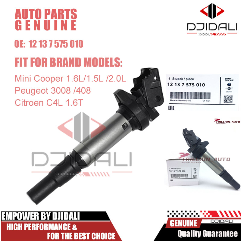 คอยล์จุดระเบิด สําหรับ Peugeot MiniCooper Citroen C4 Coupe BMW 3 (F30, F80) 12137575010 V7562744 597091 597064 V757164380 19005293