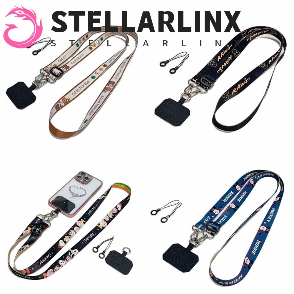 สเตลล่าrlixสายคล้องโทรศัพท์แบบสะพายข้าง,ปรับลายการ์ตูนโทรศัพท์มือถือเชือกเส้นเล็ก,สากลยาวน่ารักโทรศัพท์เสน่ห์โทรศัพท์สายคล้องคอเชือกเส้นเล็กแพทช์