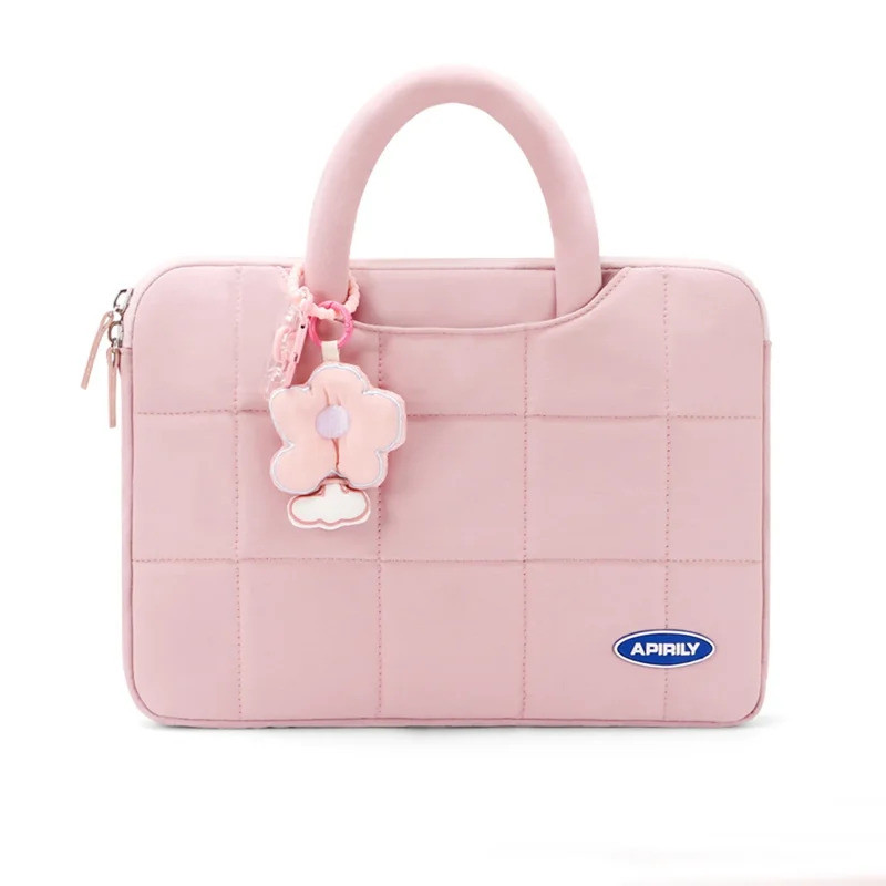 กระเป๋าแล็ปท็อป 13.3 14.1 15.6 16.1 นิ้วแล็ปท็อปกันน้ํากระเป๋าเอกสาร HandBag กระเป๋าโน๊ตบุ๊คแบบพกพา Macbook Air Pro กรณี