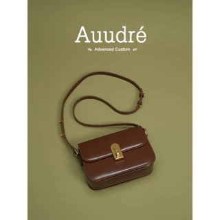 Auure Retro กระเป๋าผู้หญิง 2026 สไตล์ใหม่ฤดูใบไม้ผลิฤดูร้อน All-Match One-Shoulder Messenger กระเป๋าสี่เหลี่ยมเล็กกระเป๋า