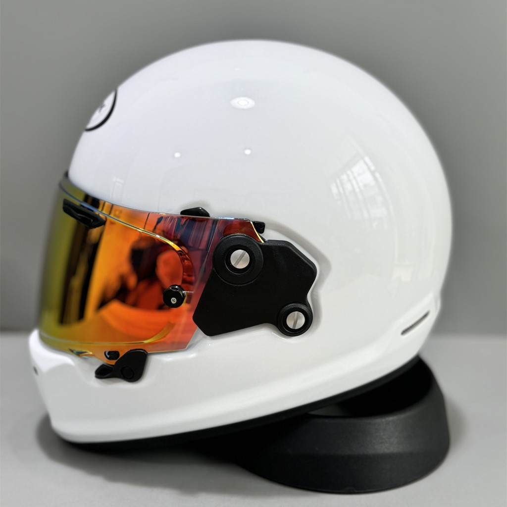 Arai RAPIDE Neo หมวกกันน็อคแบบเต็มหน้าสีขาวสดใส สไตล์วินเทจ สําหรับมอเตอร์ไซค์ฮาร์เลย์