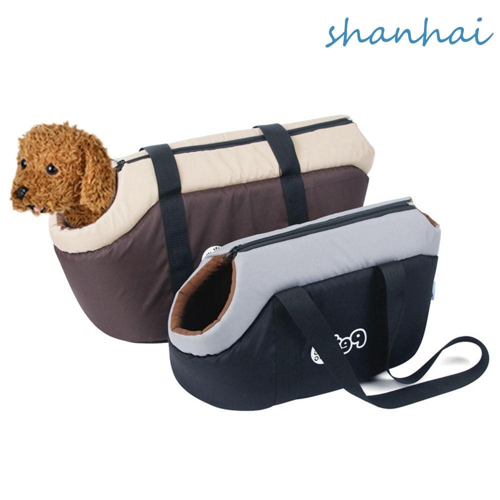 Shanhai กระเป๋าใส่สุนัข แบบพกพา สะดวกสบาย สําหรับเดินทาง ชิวาวา สลิง กระเป๋าถือ สําหรับพกพาสัตว์เลี้ยง เดินป่า กลางแจ้ง