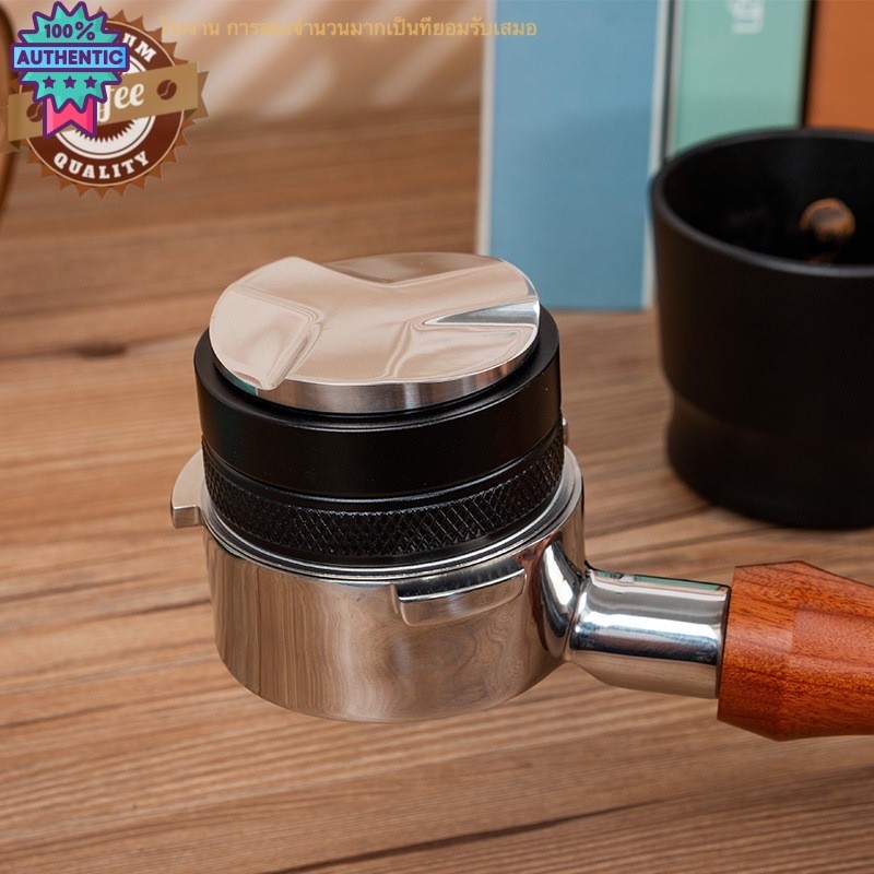 สินค้า ！เเทมเปอร์มาการอง 2ด้าน 51/53/54/58 mm ที่อัดกาแฟเครื่องชงกาแฟสด Coffee Tamper Macaron