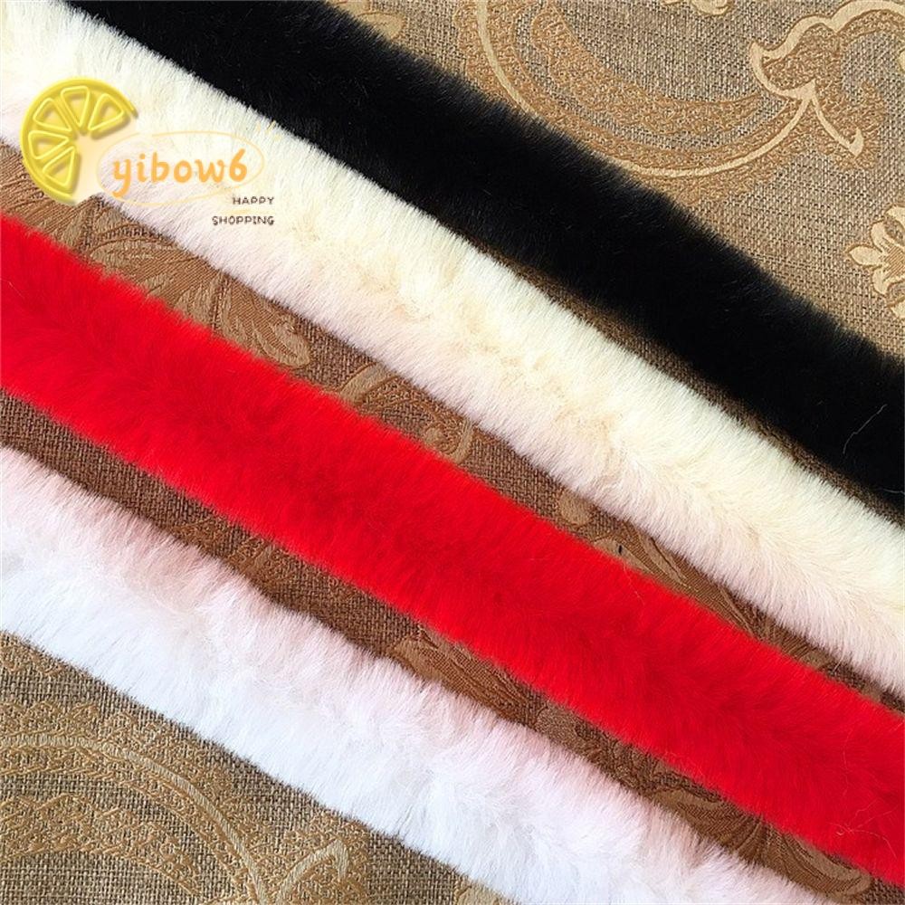 Yibow Fur Tape DIY Craft Trimming Ribbon เย็บ 100 ซม