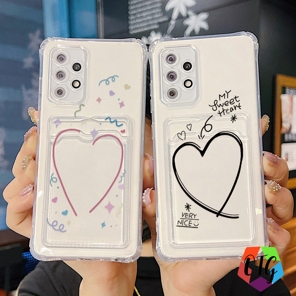 และช่องใส่บัตร เคส for Samsung a55 5g a54 a05s a15 a05 a15 a12 s24 ultra 1 บาท เคสสวยๆ การ์ตูนกราฟฟิตี้ TPU เคสกันกระแทก