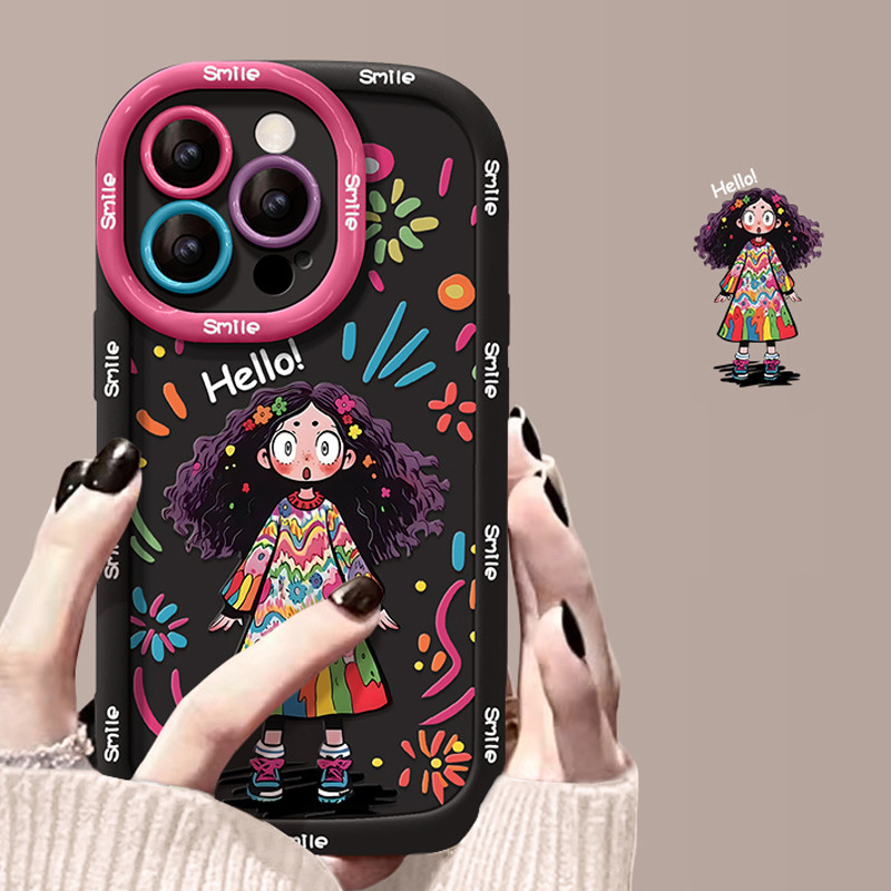 TPUเคส For Iphone 15 11 13 Pro Max 14 12 16 7 8 Plus XR X Xs 6s SE 15pro 15promax 13pro 13promax 8plus เคสโทรศัพท์มือถือ