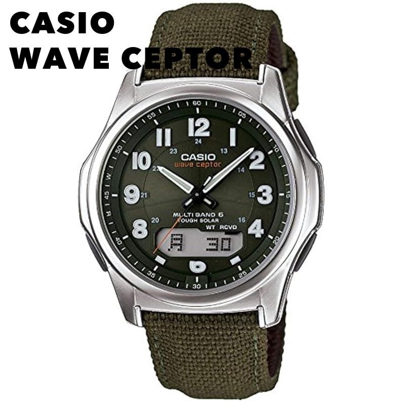 【CASIO WAVE CEPTOR】Casio] Wave Ceptor Wave Ceptor [Genuine Japan] Radio Wave Solar WVA-M630B-3AJF Me