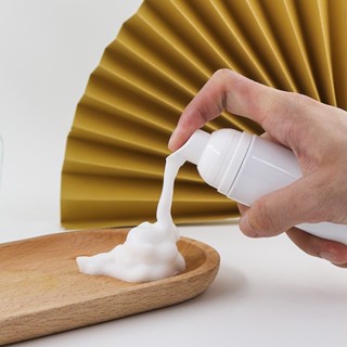 ขวดปั้มโฟมสีขาว 30-150ml ขนาดพกพา ขวดเเข็งเเรงทนทาน ไม่มีรอย…