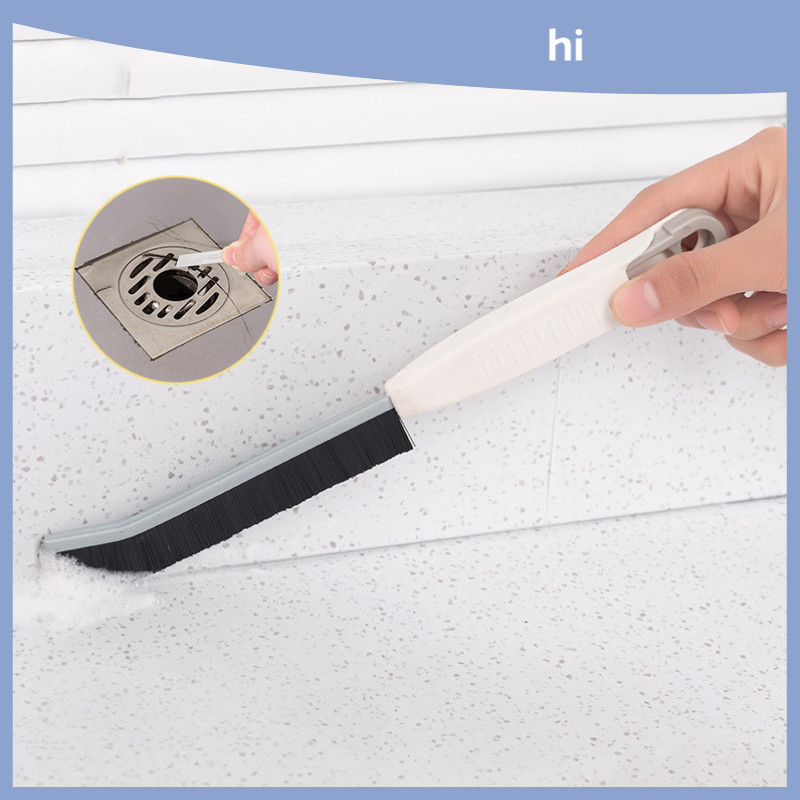 Hi HOMES แปรงทําความสะอาดรอยแยกอเนกประสงค์สําหรับใช้ในครัวเรือนไม่มีมุมตายห้องน้ําหน้าต่างรอยแยกร่อง