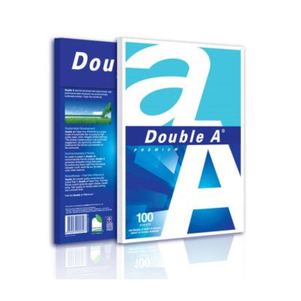 นายอินทร์ กระดาษA4 Double A 80 GSM.100 Sheets